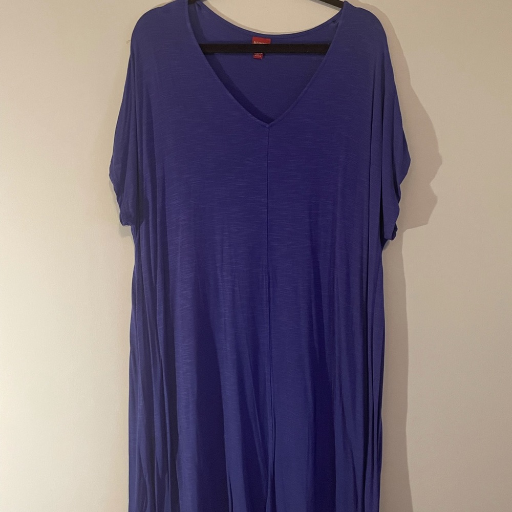 Purple T-Shirt style dress